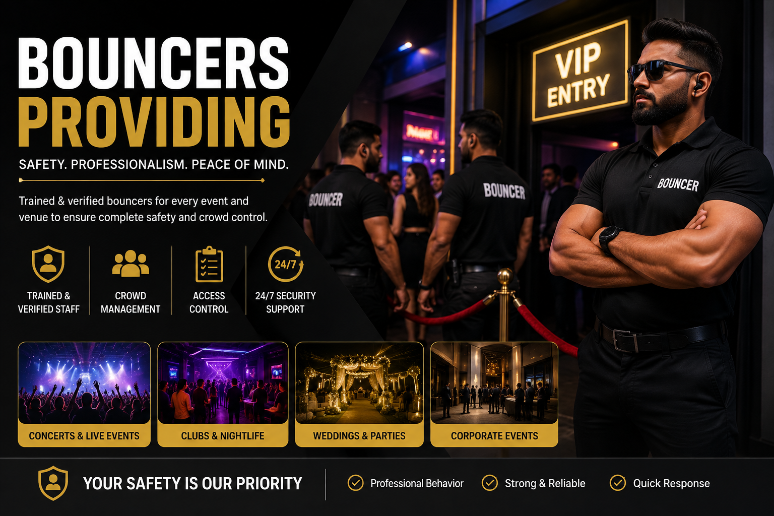 Bouncers Providing